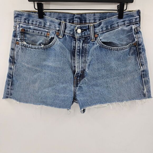Levis 34 shorts cutoff vacation summer - Picture 1 of 4